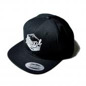 OIL LOGO SNAP BACK *ブラック*