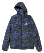 GHOSTLION CAMO HOODED JK **ネイビー*