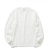 US Fabric POCKET L/S Tee *ホワイト*