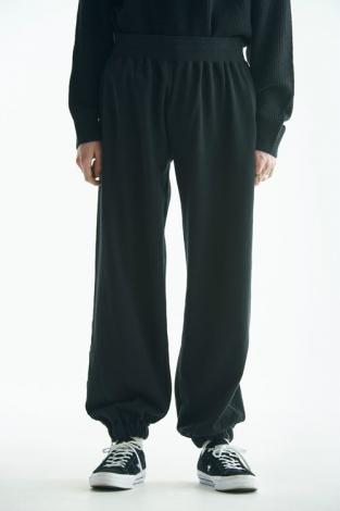 WIDE SWEAT PANTS *ブラック*