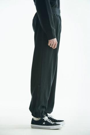 WIDE SWEAT PANTS *ブラック*