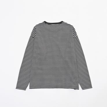 BIG BORDER CUTSEWN *ブラック×ホワイト*