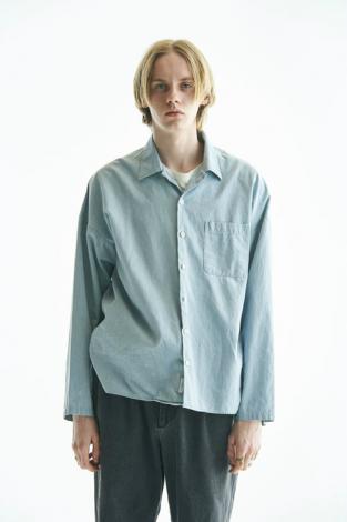 BIG CHAMBRAY SHIRTS *ブルー*