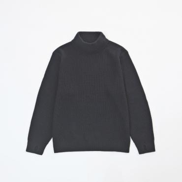 MOCKNECK KNIT *ネイビー*