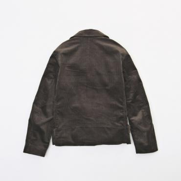 CORDUROY RIDERS JACKET *ブラウン*