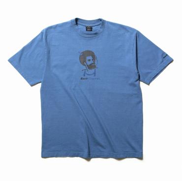 ZIG ZAG T / STEEL BLUE