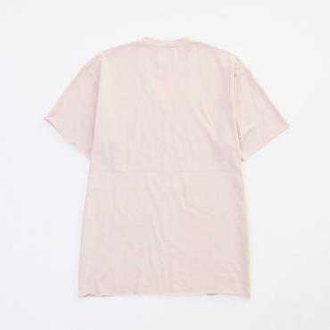 CUT OFF V-NECK TEE *ピンク*