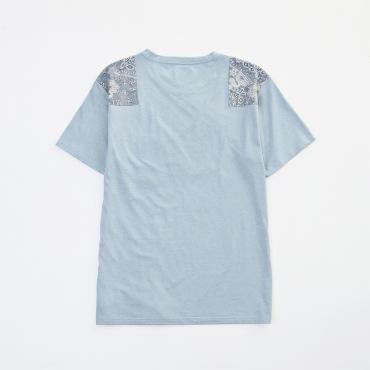 PAISLEY TEE *サックス*