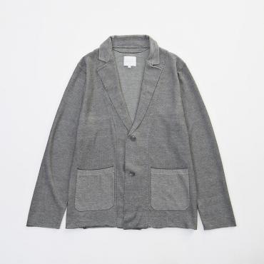 KNIT JACKET *グレー*