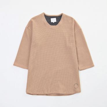 7/S WAFFLE TEE *ピンク*