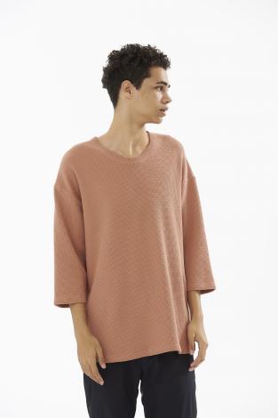 7/S WAFFLE TEE *ピンク*