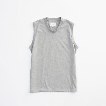 NO SLEEVE TEE *グレー*