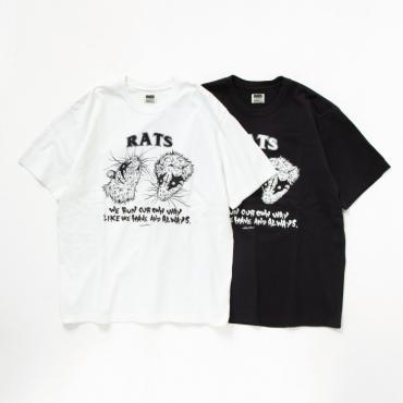 RATS×Hirotton TEE "OUR OWN WAY" *ホワイト*