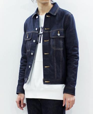 RIGID DENIM JACKET *BLUE*