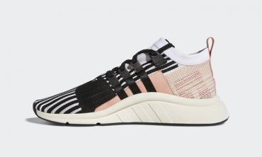 EQT SUPPORT MID ADV PRIMEKNIT *ブラックxピンク*