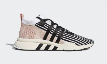 EQT SUPPORT MID ADV PRIMEKNIT *ブラックxピンク*