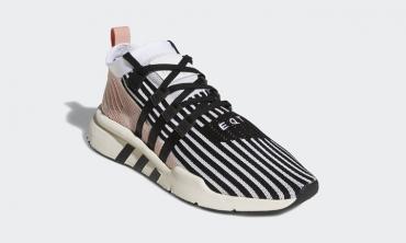 EQT SUPPORT MID ADV PRIMEKNIT *ブラックxピンク*