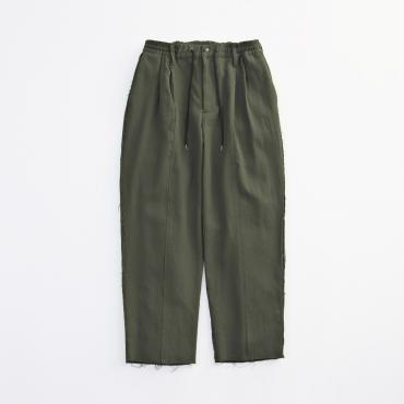 DAMEGE ANKLE PANTS *オリーブ*