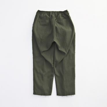 DAMEGE ANKLE PANTS *オリーブ*