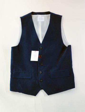 RAYON VEST *ネイビー*