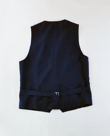 RAYON VEST *ネイビー*