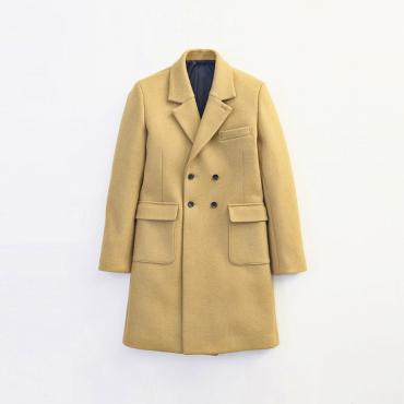 W-CHESTER FIELD COAT *キャメル*