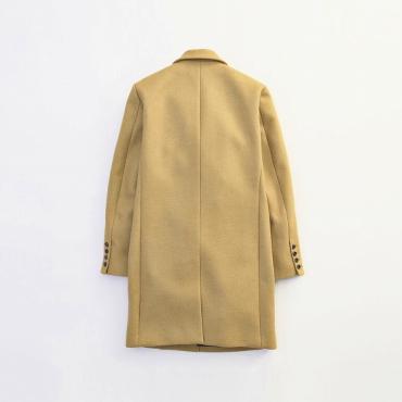 W-CHESTER FIELD COAT *キャメル*