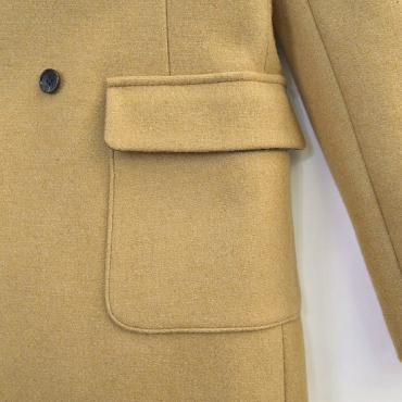 W-CHESTER FIELD COAT *キャメル*