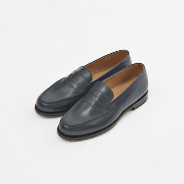 ×Jalan Sriwijaya [LEATHER LOAFER] *ネイビー*