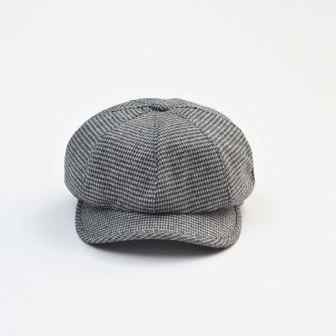 CASHMERE MIX BIG HUNTING CAP *グレー*