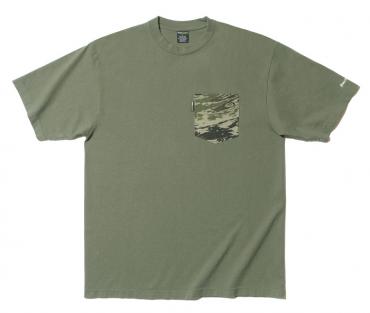 GHOSTLION CAMO POCKET T *オリーブドラブ*