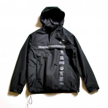 NYLON 3LAYER ANORAK *ブラック*