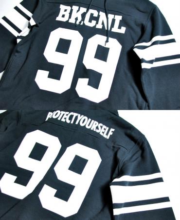 FOOTBALL PULLOVER PARKA *ネイビー*