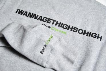 ZIG ZAG CREW SWEAT *ミックスグレー*