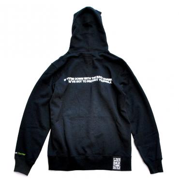 OFFICIAL LOGO PULLOVER PARKA *ブラック*