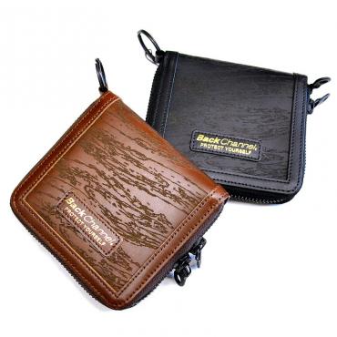 GHOSTLION CAMO LEATHER WALLET *ブラウン*