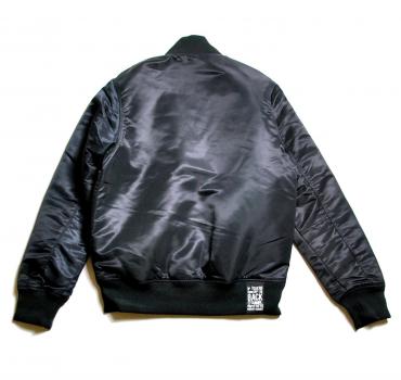 NYLON STADIUM JACKET *ブラック*