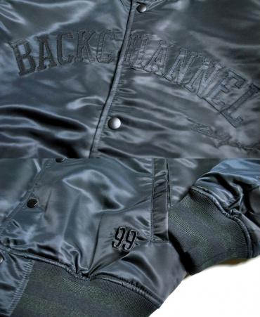 NYLON STADIUM JACKET *ブラック*