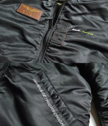 ×AVIREX MA-1 JACKET *ブラック*