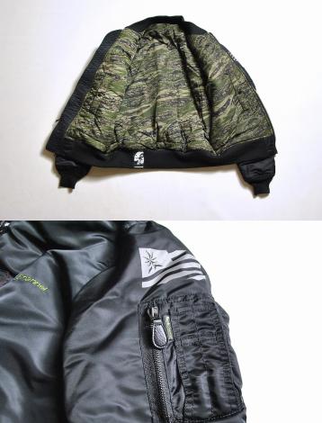 ×AVIREX MA-1 JACKET *ブラック*