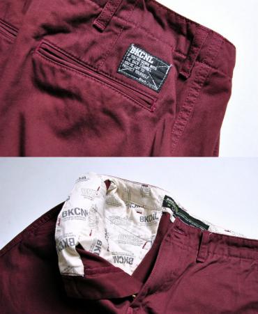 CHINO SHORTS **ワイン*