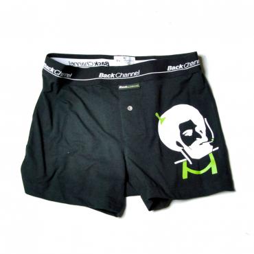 ZIG ZAG STRETCH BOXER UNDERWEAR *ブラック*