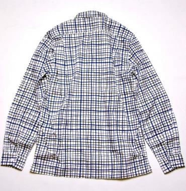 COTTON CHECK SHIRT*ブルーチェック*