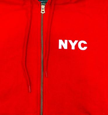 FULL ZIP PARKA *レッド*