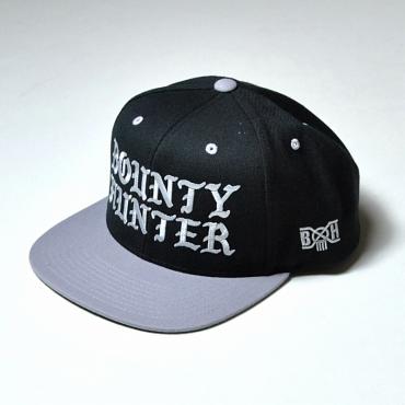 BxH LOGO SNAP BACK CAP *ブラック×グレー*