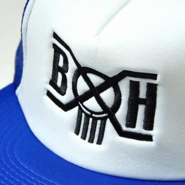 BxH LOGO MESH CAP *ブルー×ホワイト*