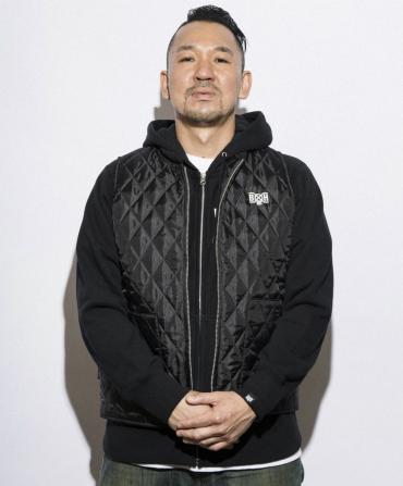 BxH QUILTING VEST *ブラック*