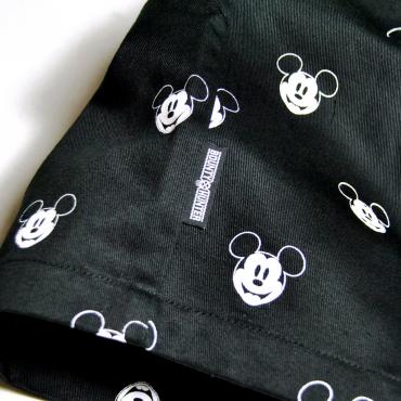 BxH MICKEY HALF PANTS **ブラック*