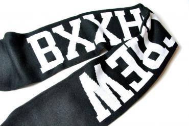 BxH BXXH CREW KNIT MUFFLER *ブラック*