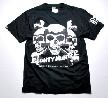 B×H THREE SKULL TEE **ブラック*